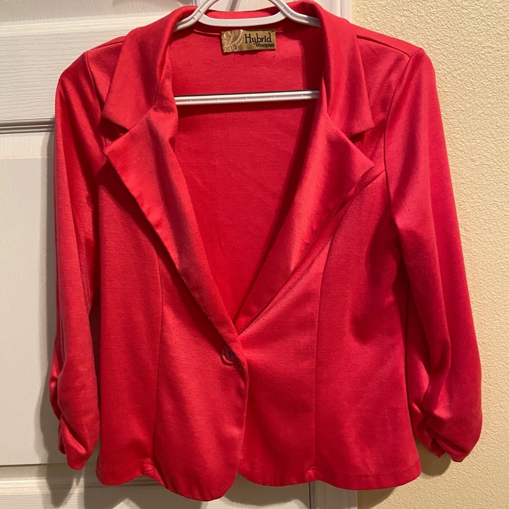 Pink blazer